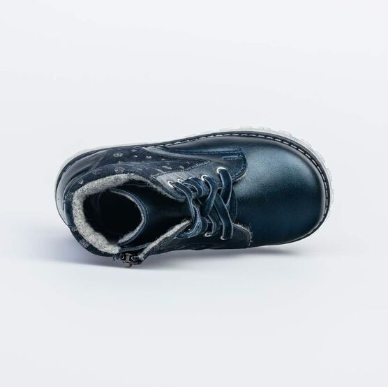 352233-32 Ботинки для девочки светло-синий фото №5