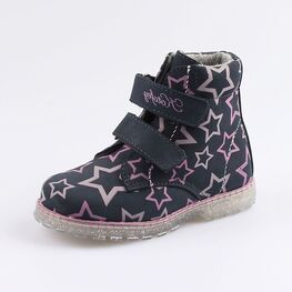 352213-31 Ботинки для девочки светло-синий