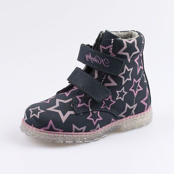 352213-31 Ботинки для девочки светло-синий