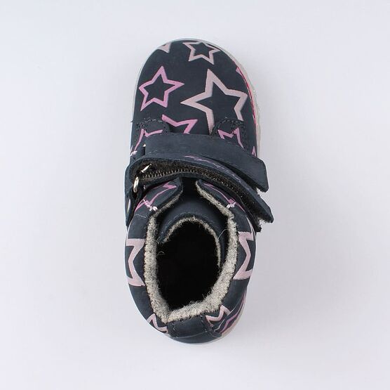 352213-31 Ботинки для девочки светло-синий фото №4