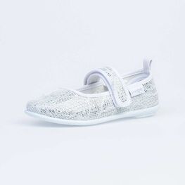 531042-73 Текстильная обувь для девочки белый