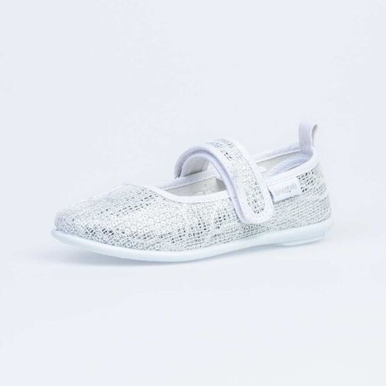 531042-73 Текстильная обувь для девочки белый