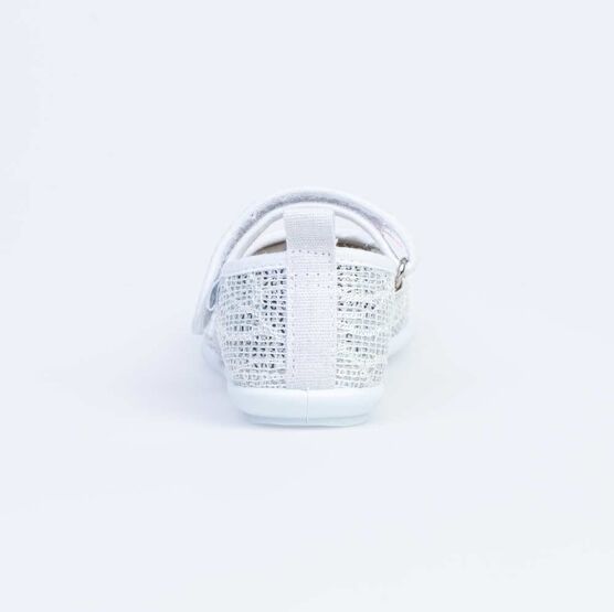 531042-73 Текстильная обувь для девочки белый фото №5
