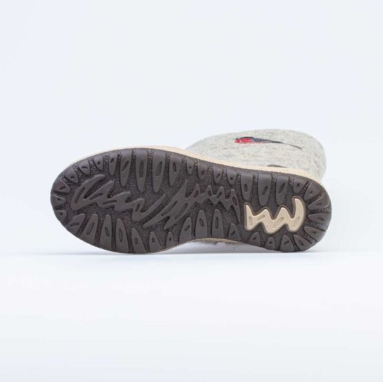 867094-01 Валенки на молнии Снегирь белый для девочки серый фото №3