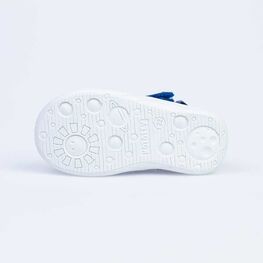 221090-11 Босоножки текстильные для девочки светло-синий фото №3