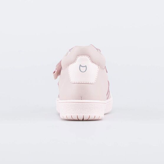 352362-21 Кожаные ботинки на липучках для девочки розовый фото №5