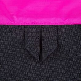 02808207-40 Мешок для обуви для девочки черный + розовый фото №4