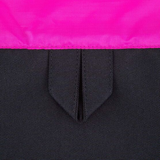 02808207-40 Мешок для обуви для девочки черный + розовый фото №4