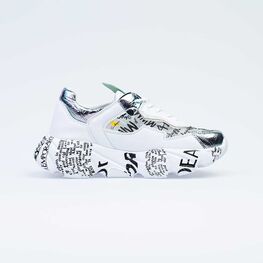 744156-71 Кроссовки для девочки бел-цве фото №2