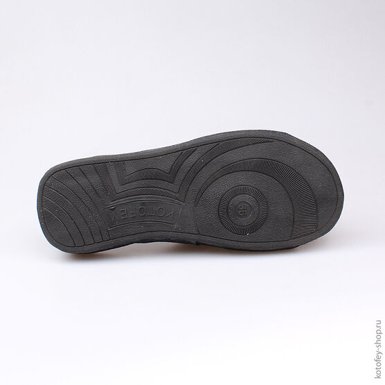 731012-11 Тапочки серые для мальчики серый фото №3