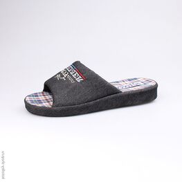 731012-11 Тапочки серые для мальчики серый