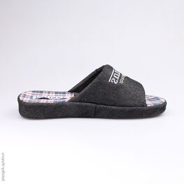 731012-11 Тапочки серые для мальчики серый фото №2