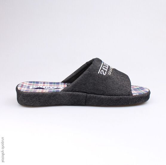 731012-11 Тапочки серые для мальчики серый фото №2