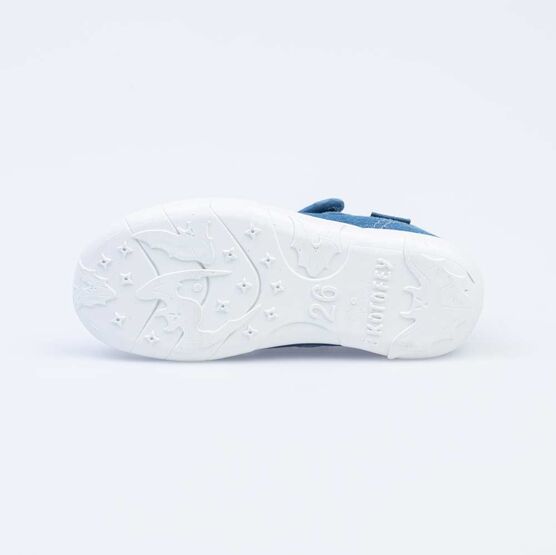 431149-11 Текстильная обувь для девочки голубой фото №3