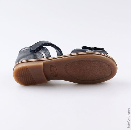 522110-22 Босоножки для девочки светло-синий фото №3