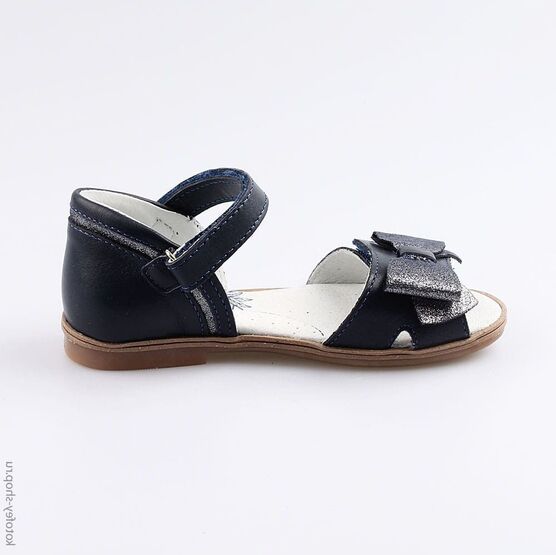 522110-22 Босоножки для девочки светло-синий фото №2
