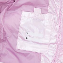 07857046-41 Куртка детская розовый для девочки розовый фото №4