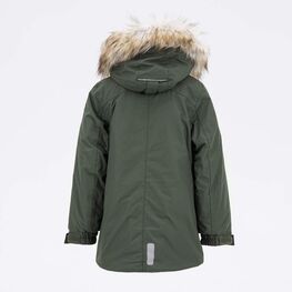 07757030-40 Зимняя куртка-парка оливковый для мальчики оливковый фото №3