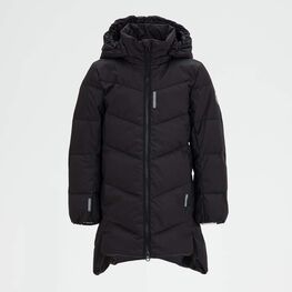 07858011-41 Пальто-пуховик для девочки черный для девочки черный