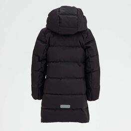 07858011-41 Пальто-пуховик для девочки черный для девочки черный фото №3