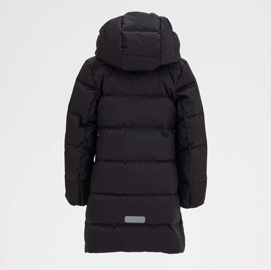 07858011-41 Пальто-пуховик для девочки черный для девочки черный фото №3
