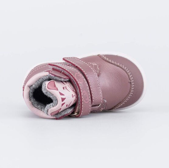 152319-33 Утепленные ботинки Котенок для девочки розовый фото №4