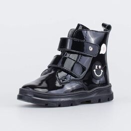 152350-31 Утепленные ботинки для девочки для девочки черный