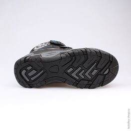 654934-42 Мембранные ботинки для мальчики чер-син фото №3