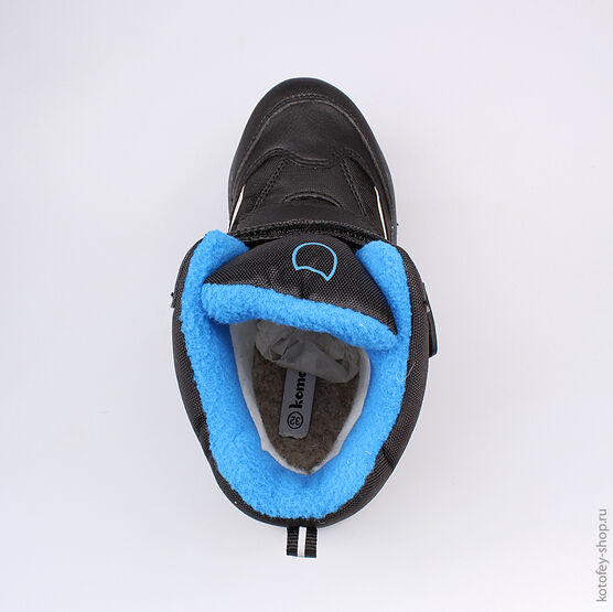 654934-42 Мембранные ботинки для мальчики чер-син фото №4