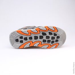 654938-42 Мембранные ботинки для мальчики сер-ора фото №3