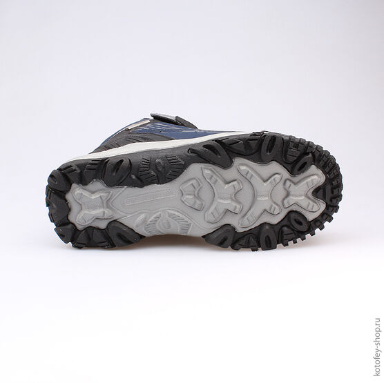 654939-42 Мембранные ботинки для мальчики син-ора фото №3