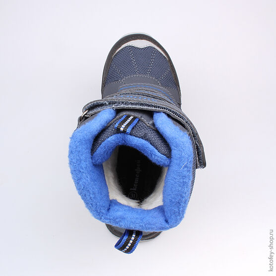 654940-41 Мембранные ботинки для мальчики светло-синий фото №4