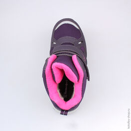 654941-41 Мембранные ботинки для девочки фиолетовый фото №4