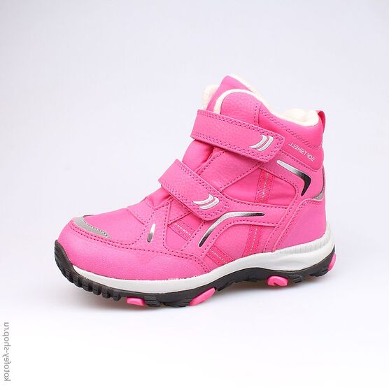 654941-42 Мембранные ботинки для девочки розовый