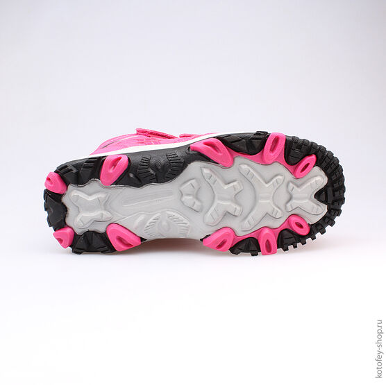 654941-42 Мембранные ботинки для девочки розовый фото №3