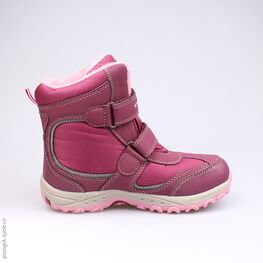 654942-41 Мембранные ботинки для девочки бор-роз фото №2