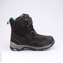 654943-41 Мембранные ботинки для мальчики чер-син фото №2