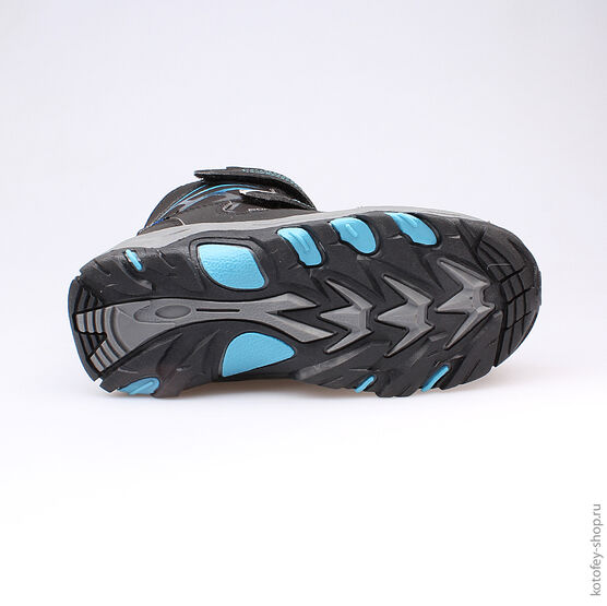 654943-41 Мембранные ботинки для мальчики чер-син фото №3