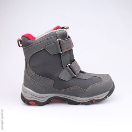 654943-42 Мембранные ботинки для мальчики сер-кра фото №2