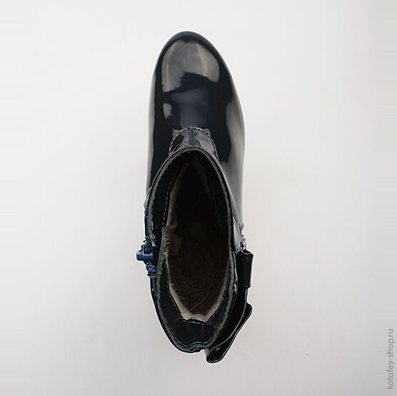 662096-31 Сапожки для девочки светло-синий фото №4