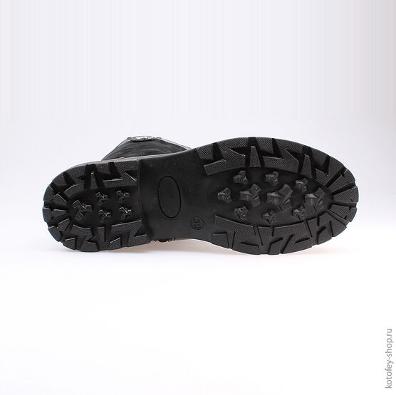 662116-31 Сапожки для девочки черный фото №3