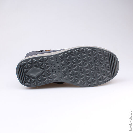 662122-41 Сапожки для девочки светло-синий фото №3