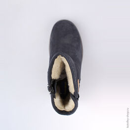 662122-41 Сапожки для девочки светло-синий фото №4