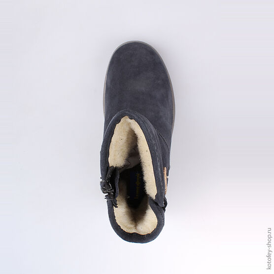 662122-41 Сапожки для девочки светло-синий фото №4