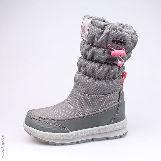 664910-42 Мембранные сапожки для девочки серый