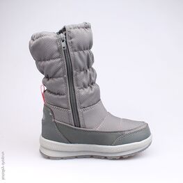 664910-42 Мембранные сапожки для девочки серый фото №2