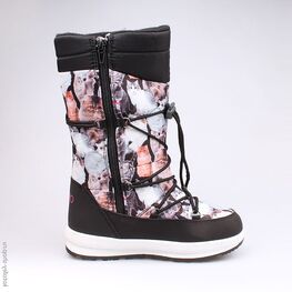 664911-41 Мембранные ботинки для девочки черный фото №2