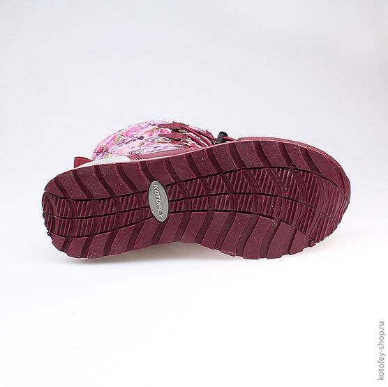 664912-41 Мембранные сапоги для девочки бор-сир фото №3