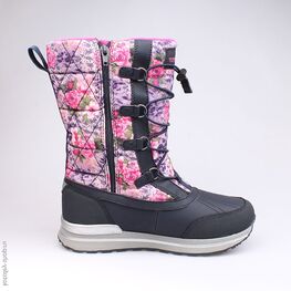 664912-42 Мембранные сапоги для девочки син-фук-роз фото №2