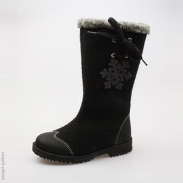 667011-42 Валенки для девочки черный